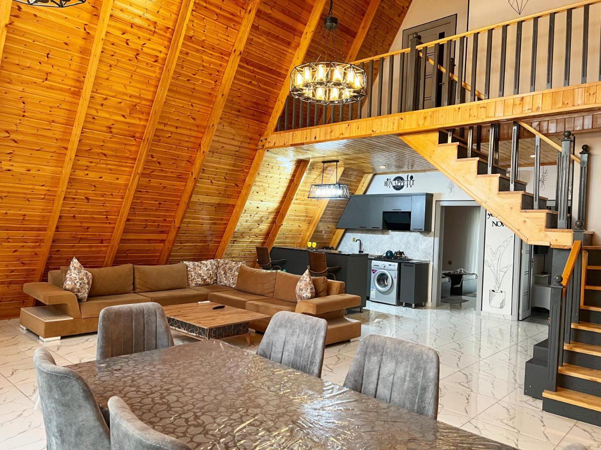 Qafqaz Family Chalet Gabala Exterior foto
