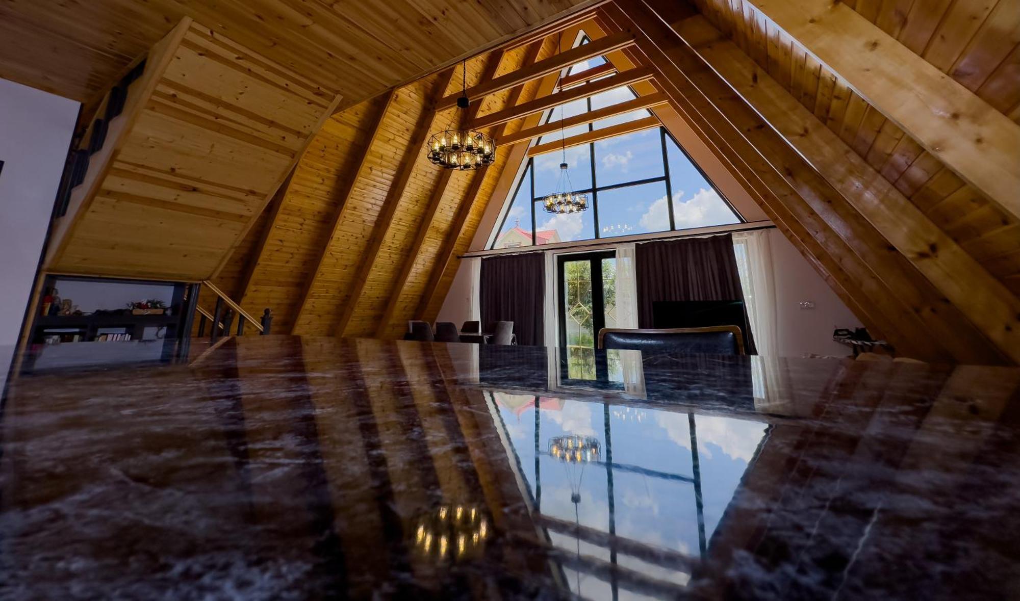 Qafqaz Family Chalet Gabala Exterior foto