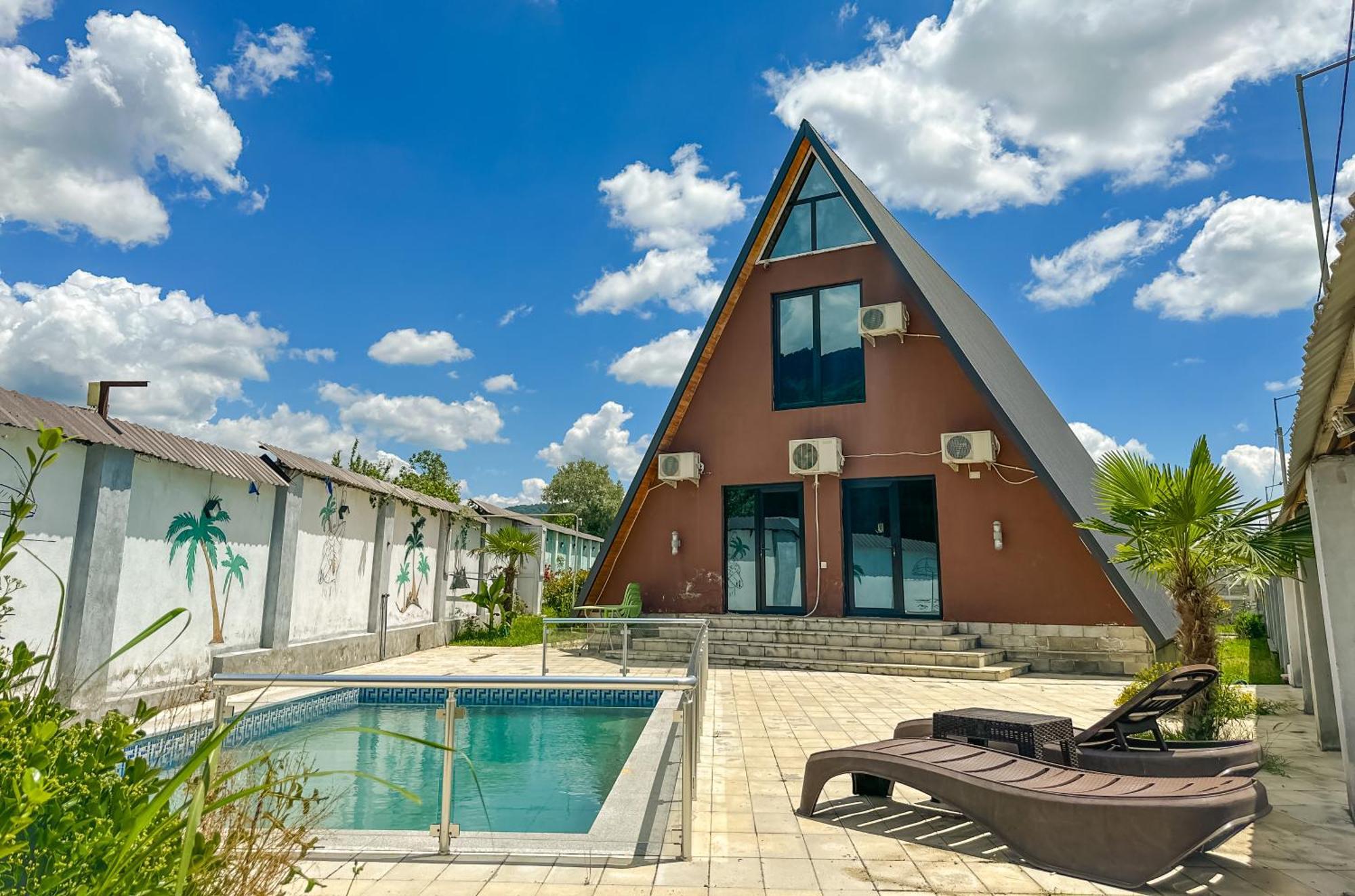 Qafqaz Family Chalet Gabala Exterior foto