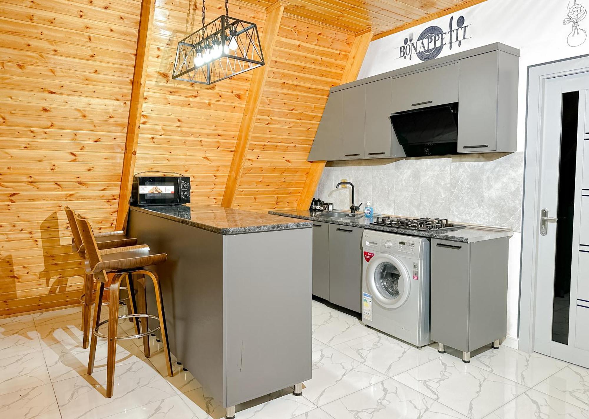 Qafqaz Family Chalet Gabala Exterior foto