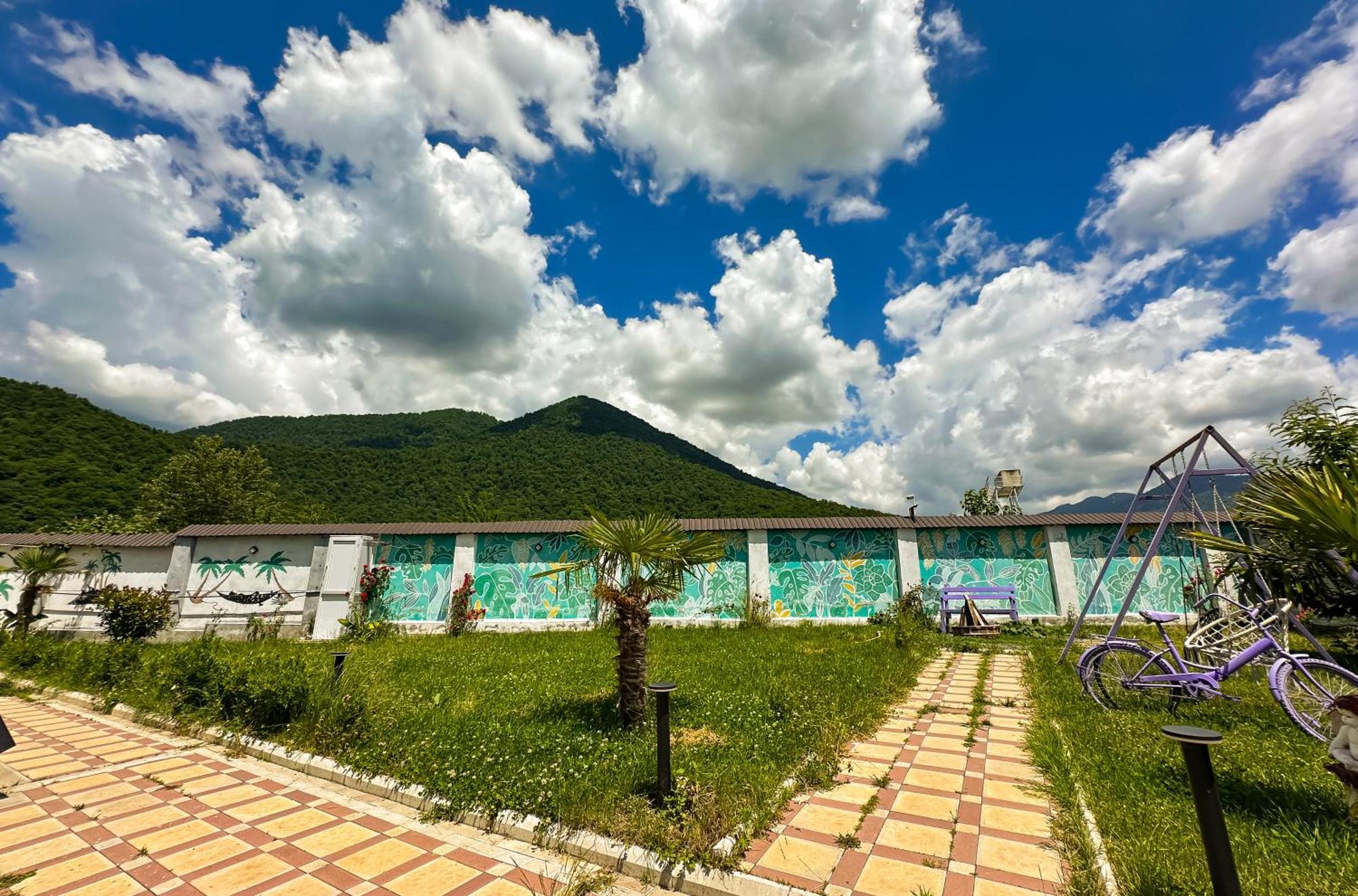 Qafqaz Family Chalet Gabala Exterior foto