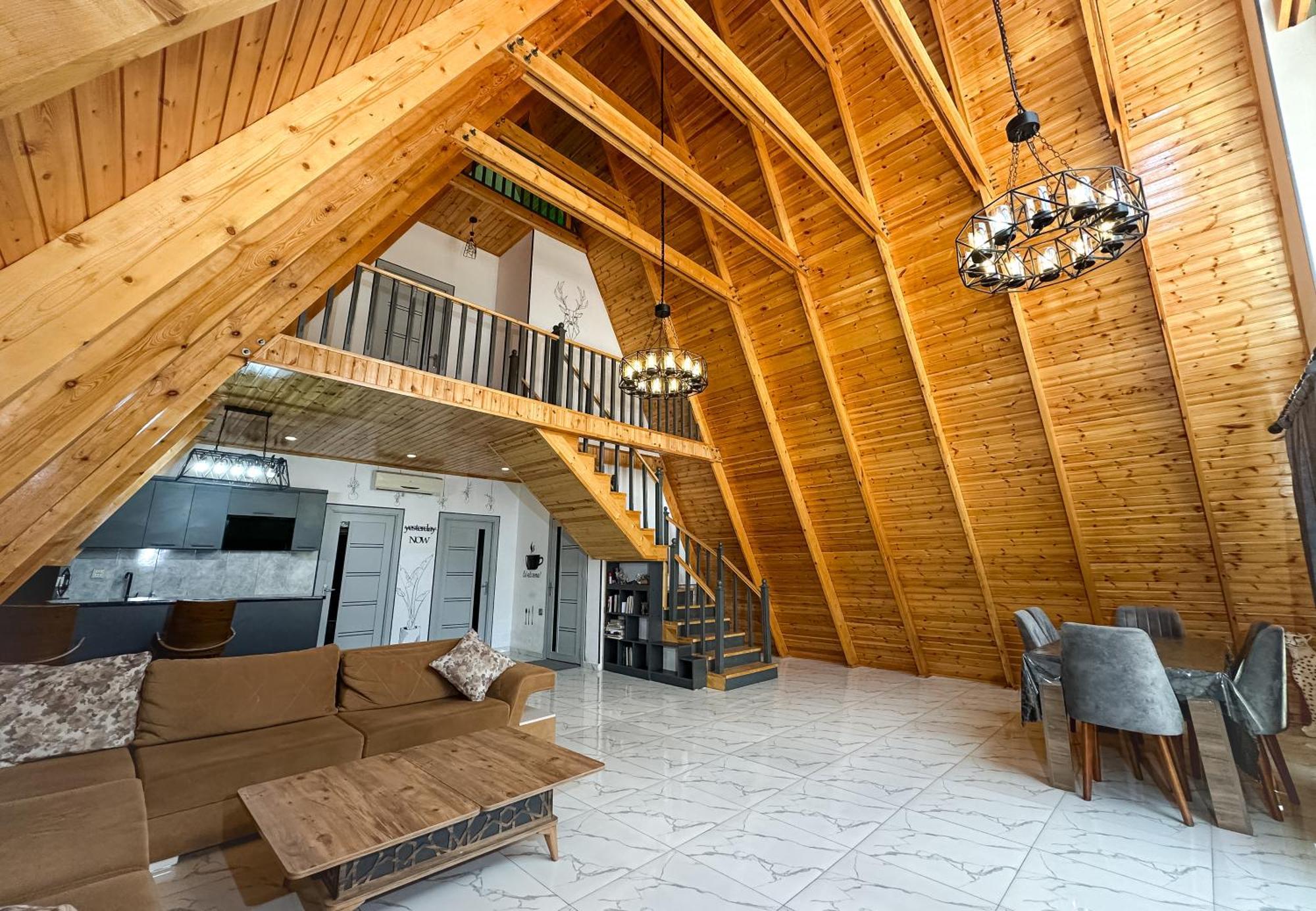 Qafqaz Family Chalet Gabala Exterior foto